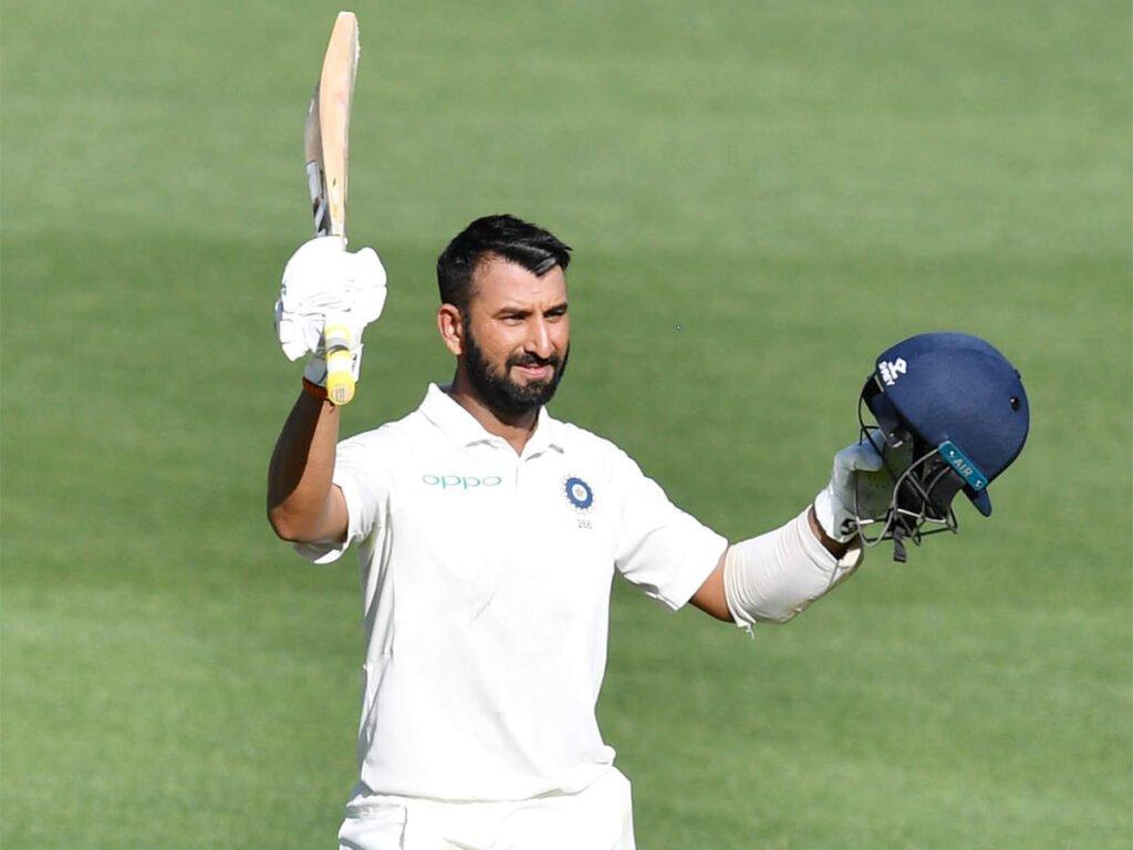 RANJI TROPHY: CHETESHWAR PUJARA SHOWED HIS STRENGTH AGAINST MUMBAI