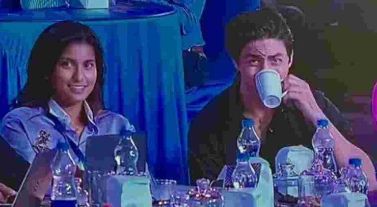 IPL Auction 2022: Suhana Khan and Aryan appeared in IPL auction for the first time