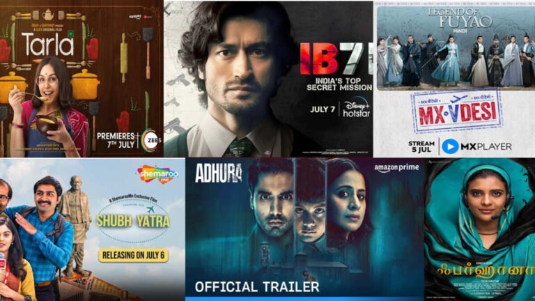 Adhura, Tarla, IB 71, Fatal Seduction, Farhana & More: Movies & Web shows Releasing on ott This Week